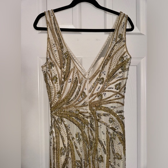 👗NWT! Mac Duggal Sequin & Bead Dress - Picture 11 of 16